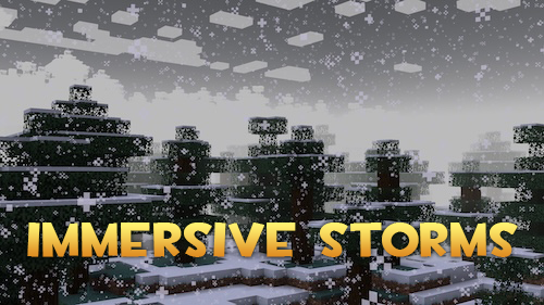 Immersive Storms для Майнкрафт [1.21.5, 1.21.4]