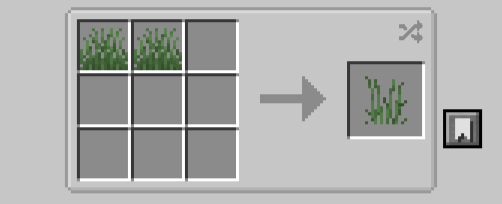 Craftable Tall Grass для Майнкрафт [1.21.6, 1.21.5, 1.21.4]