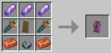 Amethyst Shield для Майнкрафт [1.21.8, 1.21.4, 1.21.1]