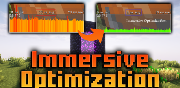 Immersive Optimization для Майнкрафт [1.21.1, 1.21, 1.20.1]