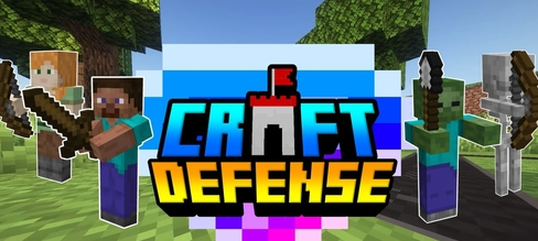 Craft Defense для Майнкрафт [1.21.1, 1.21]