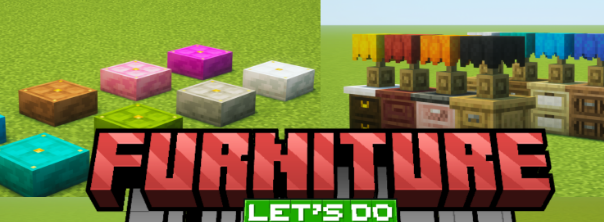Let’s Do Furniture для Майнкрафт [1.21.1, 1.21]