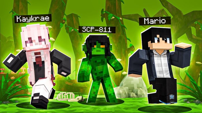 SCP-811 Swamp Woman для Майнкрафт [1.20.1, 1.20, 1.19.4]