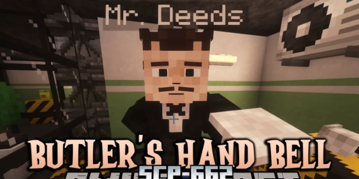 SCP-662 Butler’s Hand Bell для Майнкрафт [1.20.1, 1.20, 1.19.4]