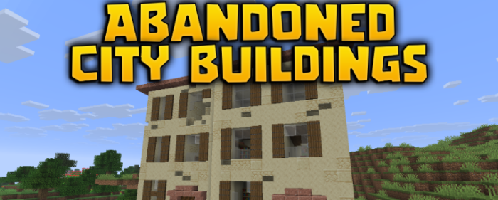 Abandoned City Buildings Updated для Майнкрафт [26.1, 1.21.11, 1.21.10]