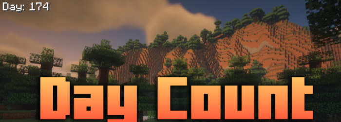 Day Count для Майнкрафт [26.1.2, 26.1.1, 26.1]