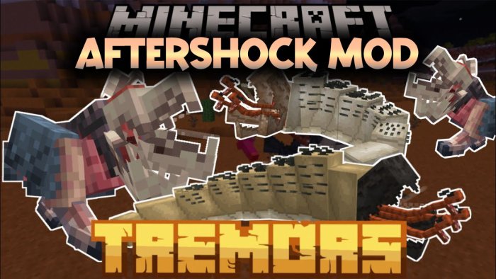 Aftershock для Майнкрафт [1.21.1, 1.21]