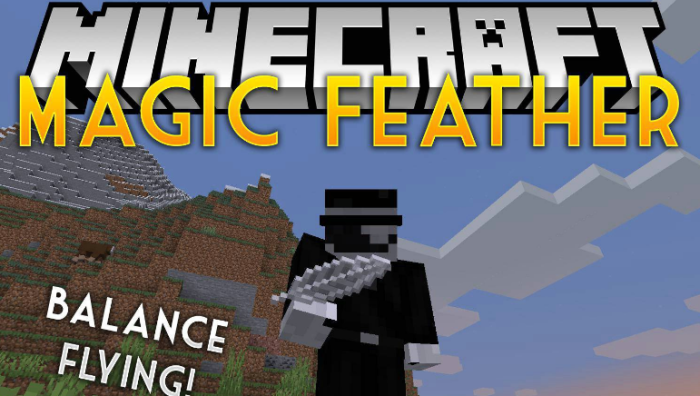 Magic Feather для Майнкрафт [1.20.1, 1.20, 1.18.2]
