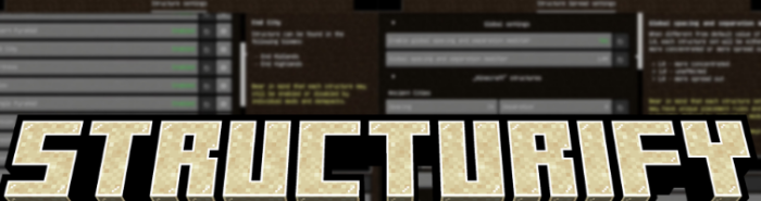 Structurify для Майнкрафт [26.1.2, 26.1.1, 26.1]