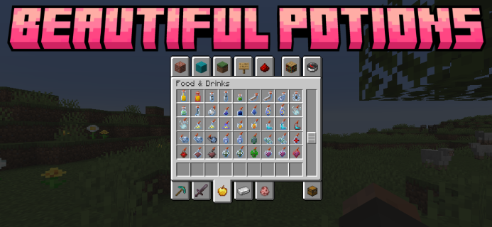 Beautiful Potions для Майнкрафт [26.2, 26.1.2. 26.1.1]
