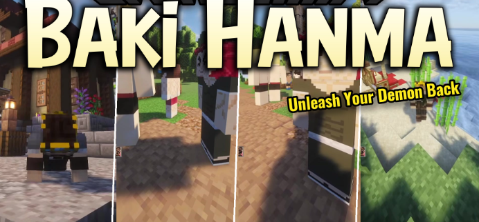 Baki Hanma для Майнкрафт [1.21.1, 1.21]