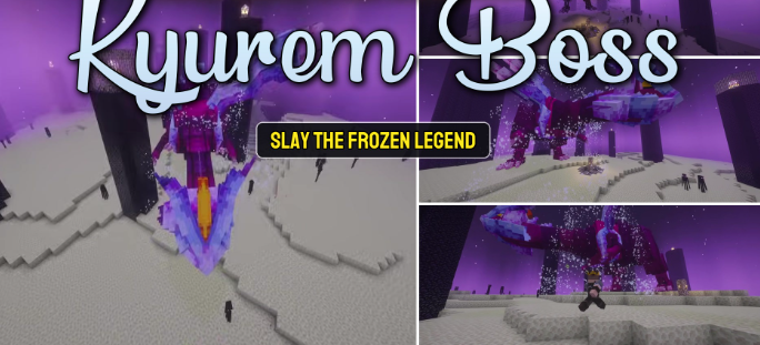 Kyurem Boss для Майнкрафт [1.21.1, 1.21]