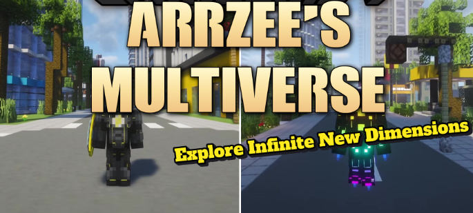 Arrzee’s Multiverse для Майнкрафт [1.20.1, 1.20]