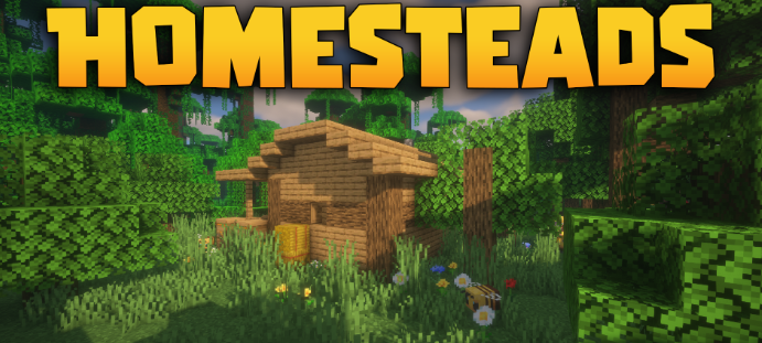 Homesteads для Майнкрафт [26.1.2, 26.1.1, 26.1]
