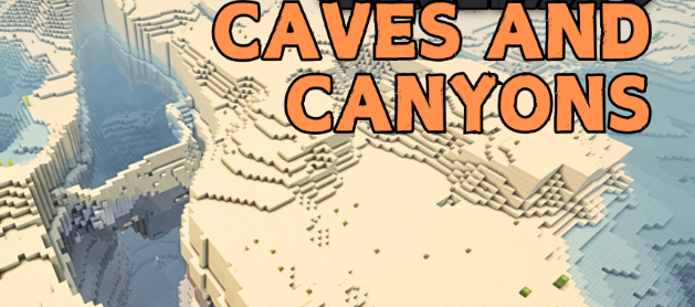 Caves and Canyons для Майнкрафт [1.21.11, 1.21.10, 1.21.9]