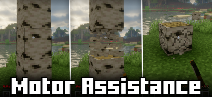 Motor Assistance для Майнкрафт [26.1.2, 26.1.1, 26.1]