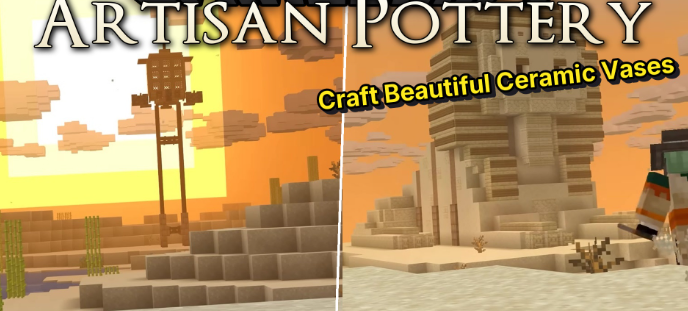 Artisan Pottery для Майнкрафт [1.21.1, 1.21]
