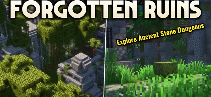 Forgotten Ruins для Майнкрафт [1.20.1, 1.20]