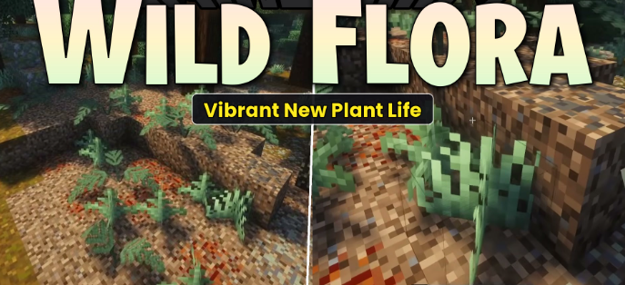 Wild Flora для Майнкрафт [1.20.1, 1.20]