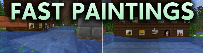 Fast Paintings для Майнкрафт [26.2, 26.1.2]