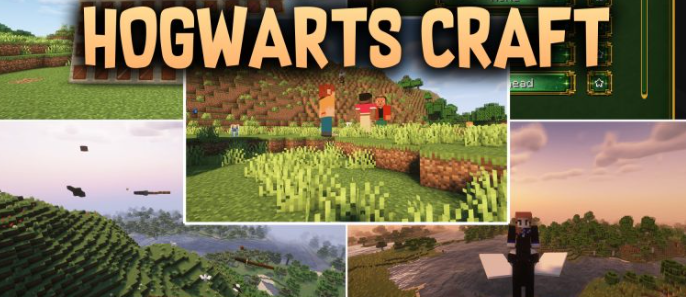Hogwarts Craft для Майнкрафт [26.1.2, 26.1.1, 26.1]