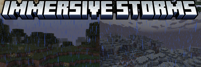 Immersive Storms для Майнкрафт [26.3, 26.2]