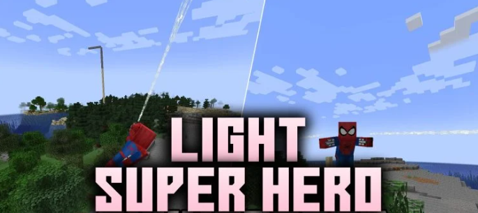 Light Super Hero для Майнкрафт [26.2, 26.1]