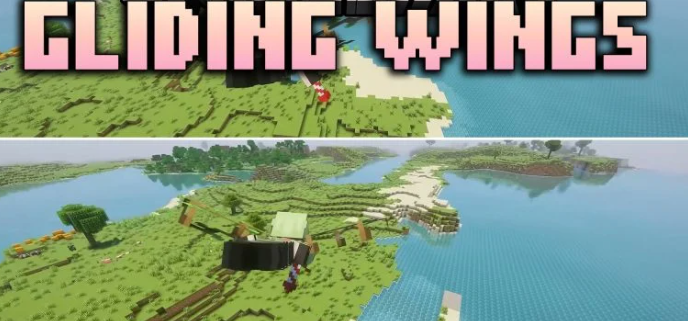Gliding Wings для Майнкрафт [26.3, 26.2]